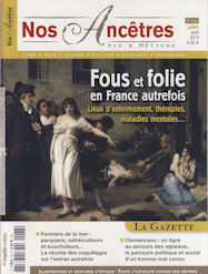 Fous et Folie en France autrefois