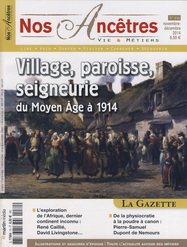 Village, Paroisse et Seigneurie du Moyen-ge  1914