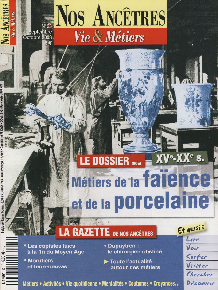 Mtiers de la Faence et de la Porcelaine