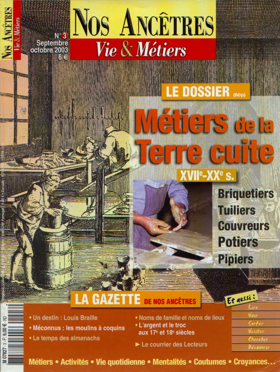 Mtiers de la Terre cuite