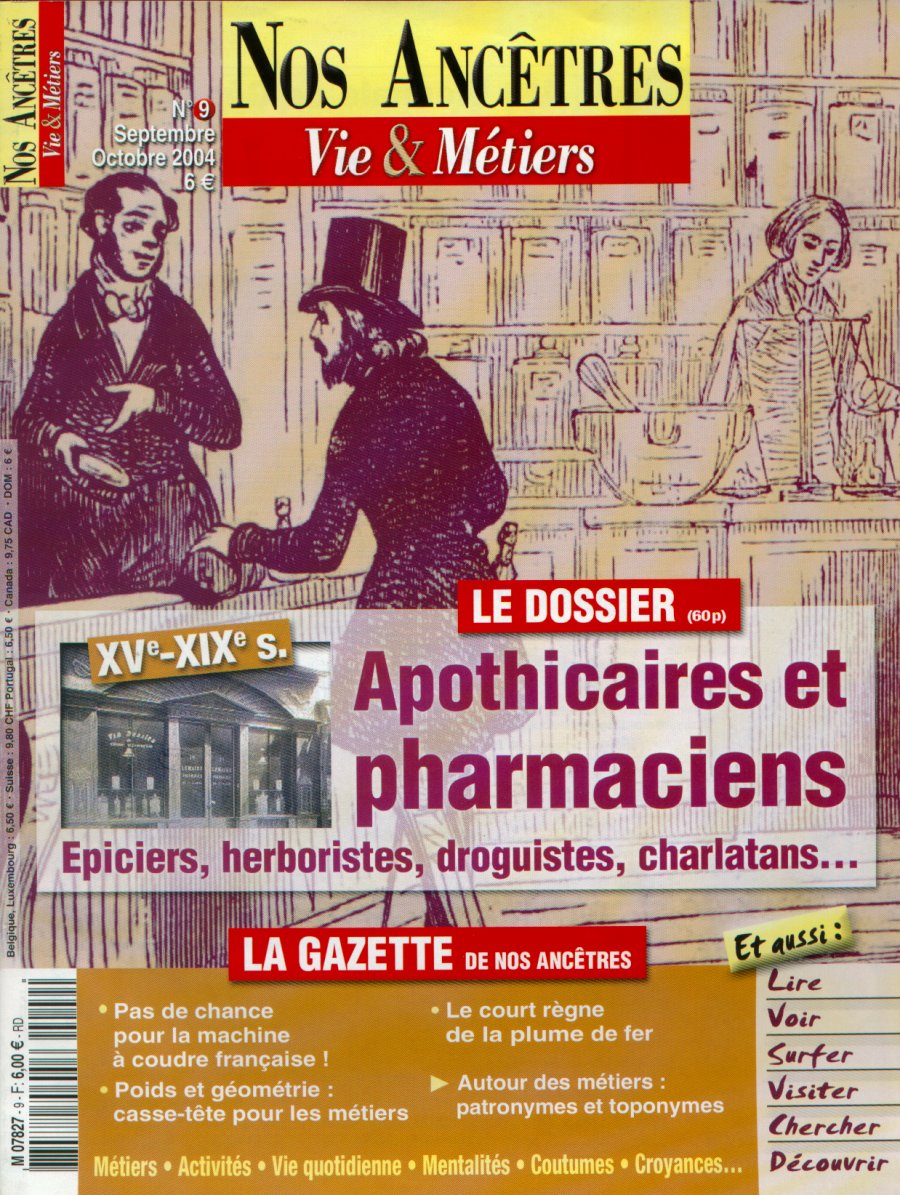 Apothicaires et Pharmaciens