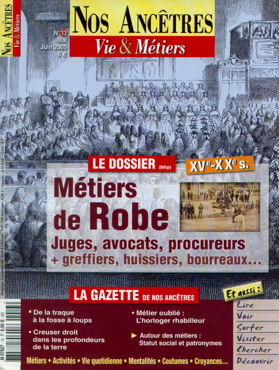 Mtiers de Robe