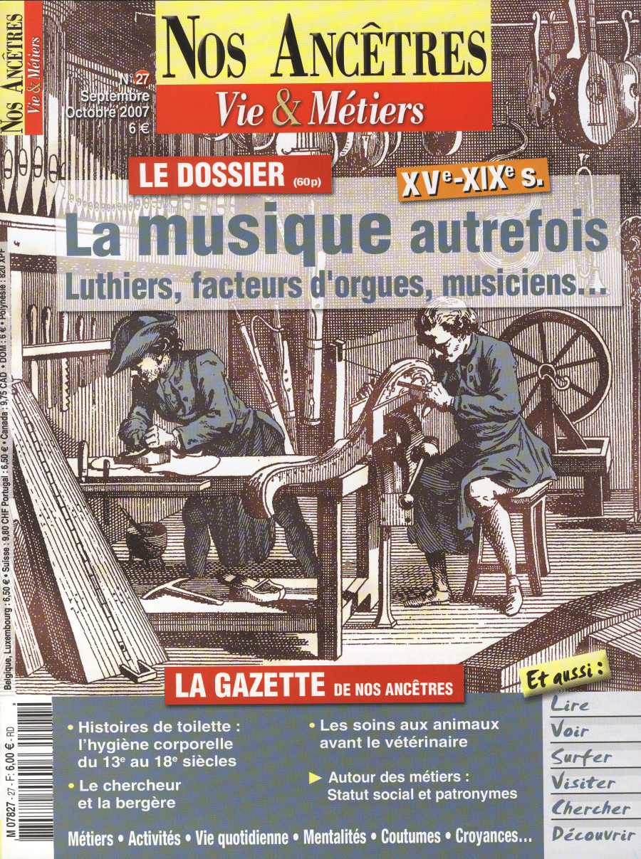 La Musique autrefois