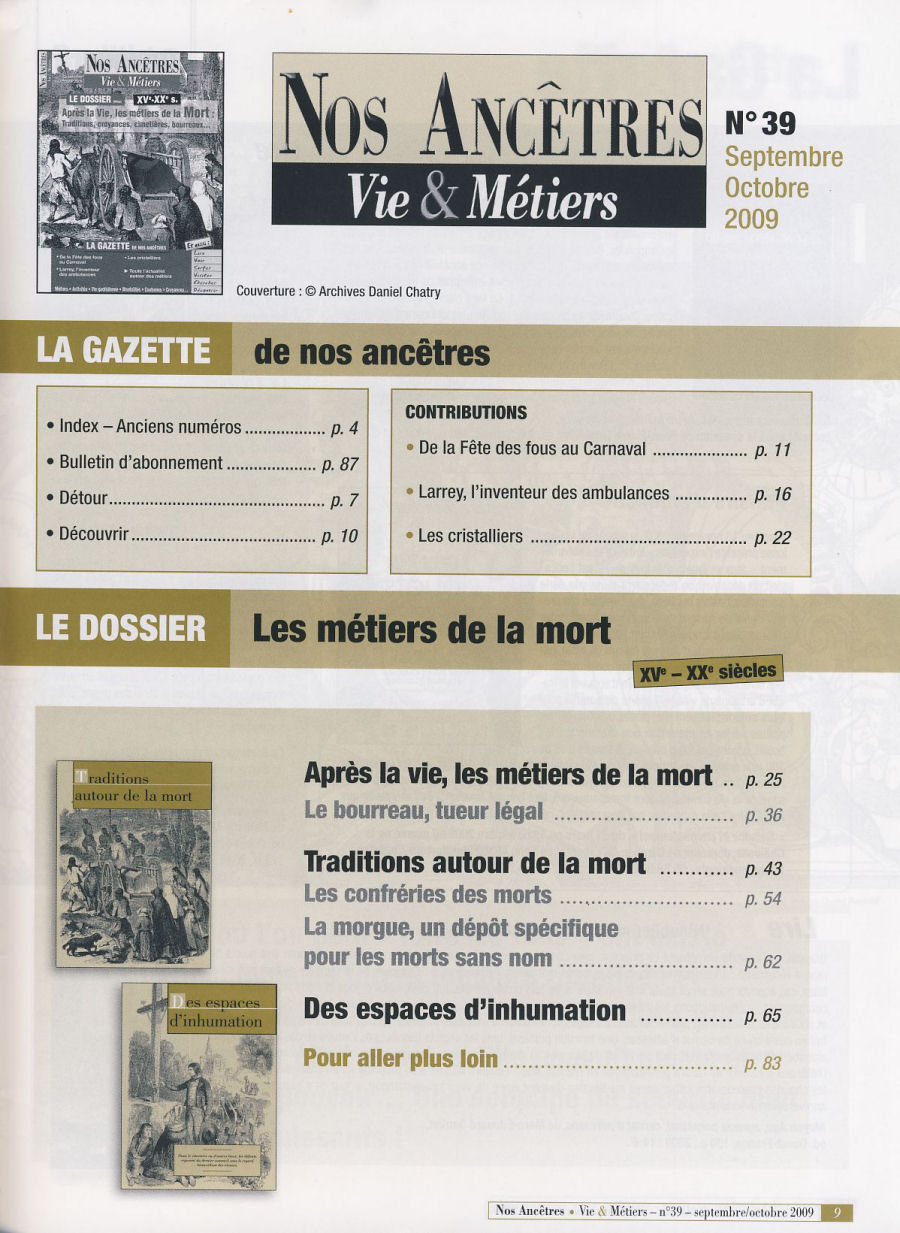 les Mtiers de la Mort