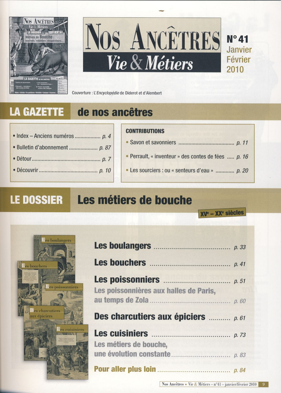 les Mtiers de Bouche