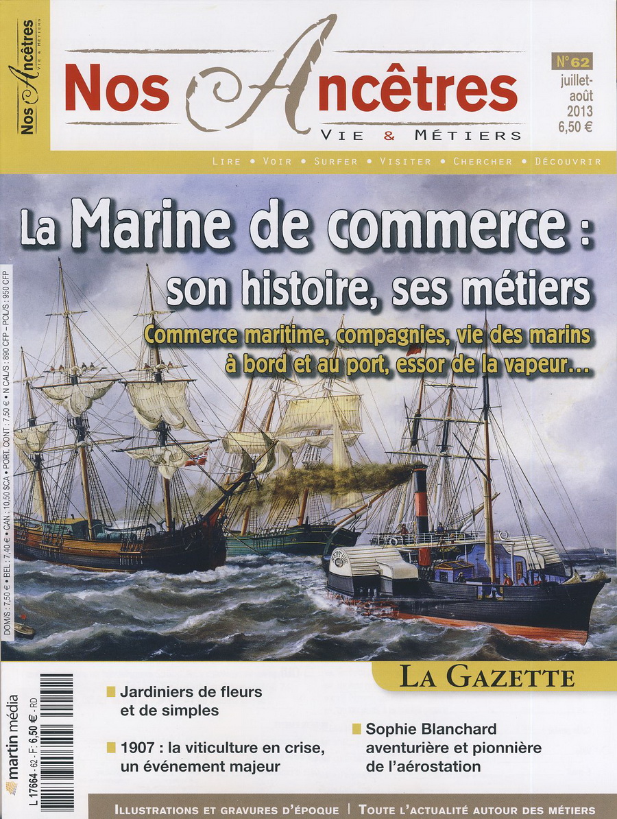 La Marine de Commerce : son Histoire, ses Mtiers